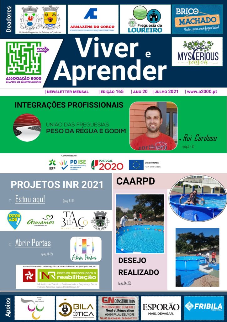 Viver e Aprender – Julho 2021 – Edição Nº 169