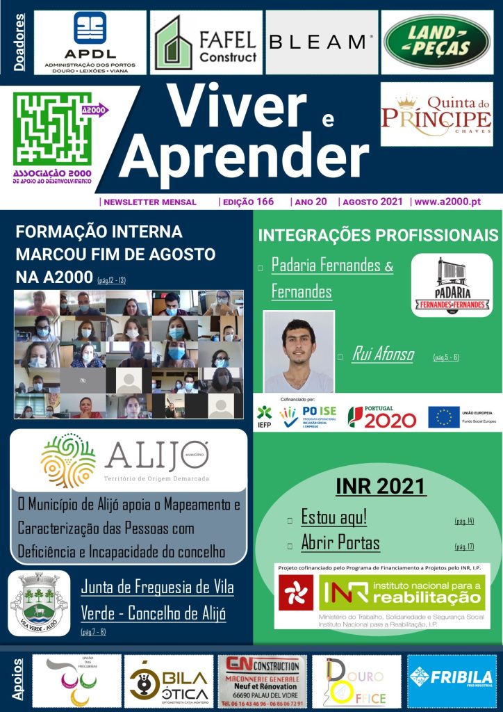 Viver e Aprender – Agosto 2021 – Edição Nº 166