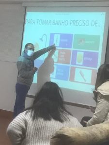 CAARPD Poiares - Clientes em atividades em sala