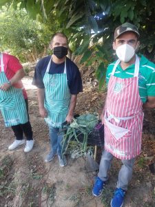 Clientes do CAARPD fazem atividades ao ar livre