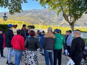 Clientes do CAARPD visitam Quinta da Pacheca