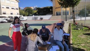 Clientes do CAARPD fazem atividades ao ar livre