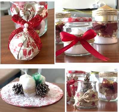 Decoração de Natal - Curso Ação 2 Assistente Operacional - Baião