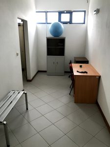 Pavilhão Desportivo - sala de técnico