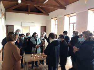 Clientes dos Espaços de Convívio em oração pela Ucrânia