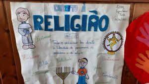 Espaços de Convívio - Atividade temática subordinada ao tema Direito à Religião