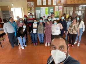 Clientes do CAARPD em palestra alusiva ao tema «Mês do Coração»