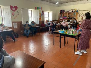 Clientes do CAARPD em palestra alusiva ao tema «Mês do Coração»