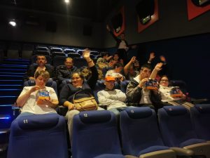 Clientes do CAARPD no cinema