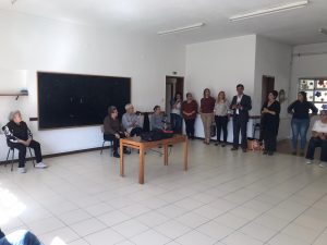 Inauguração de Espaço Convívio em Valdigem e Parada do Bispo - receção dos clientes