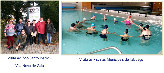 Formandos visitam zoo e fazem atividades na piscina