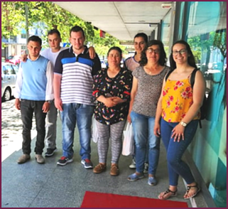 Formandos do novo curso