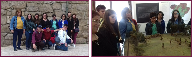 Visita dos formandos a museu