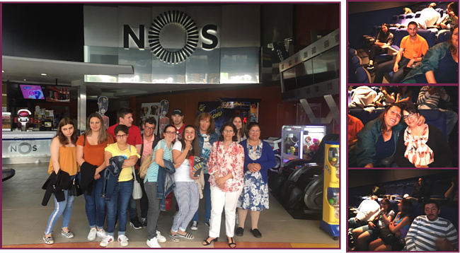 Formandos visitam shopping