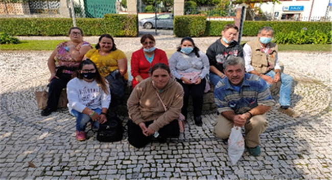 Formandos da A2000 num passeio por Tabuaço