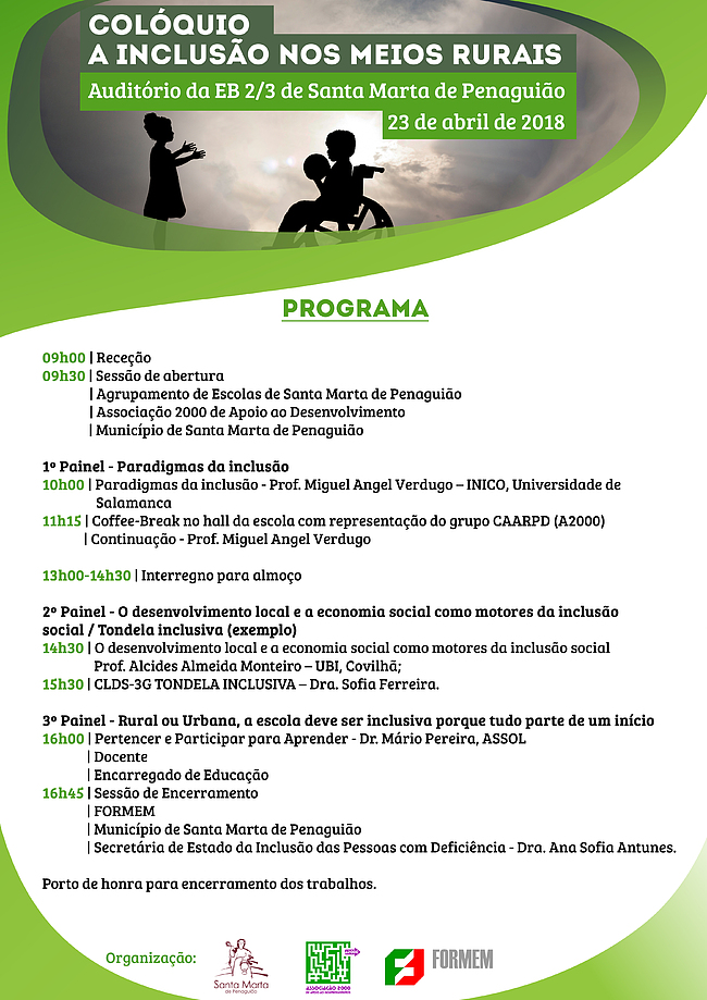 Cartaz de divulgação do colóquio
