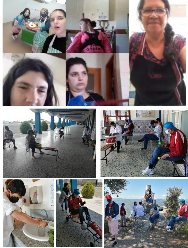 Atividades online e presenciais de culinária, jogos e caminhadas