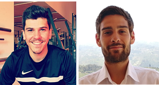 André Real e Pedro Barros