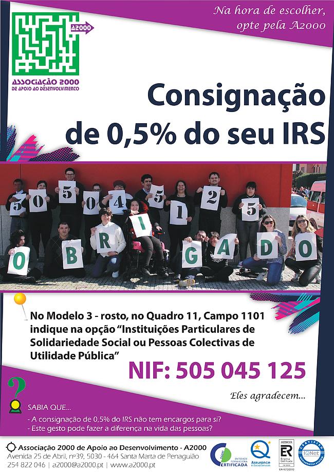 Cartaz de divulgação do pedido de consignação