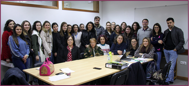 Colaboradores da A2000 com auditora