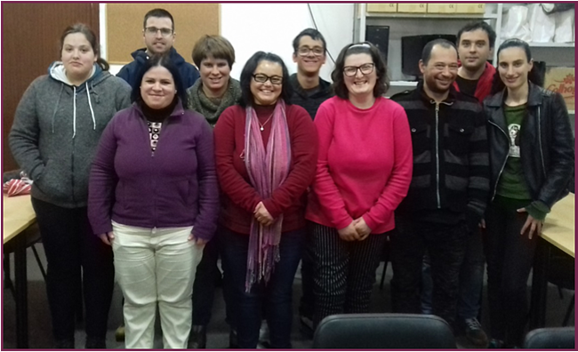 Formandos do curso