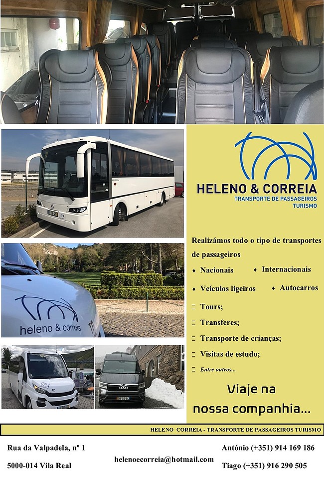 Maquete Heleno & Correia - Transporte de Passageiros Turismo
