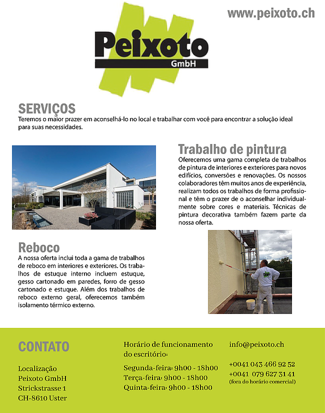Maquete Peixoto GmbH