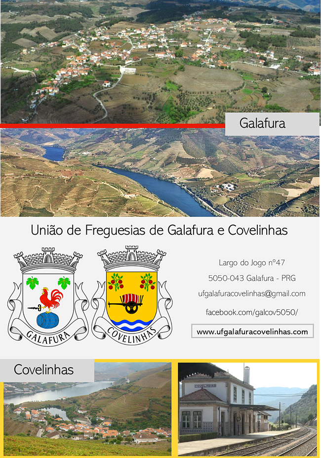 Maquete União de Freguesias de Galafura e Covelinhas. 2020 Abril