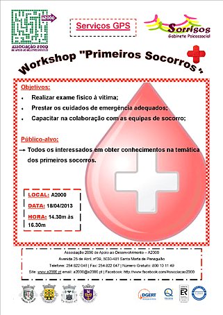 Cartaz de divulgação do workshop