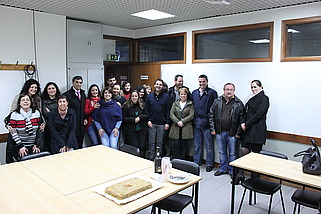 Colaboradores e Direção da A2000 com o Executivo da Câmara Municipal de Santa Marta de Penaguião