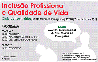 Cartaz de divulgação da formação