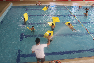 Férias Ativas - Atividades lúdicas na piscina
