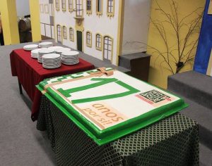 Bolo do 17º Aniversário da A2000