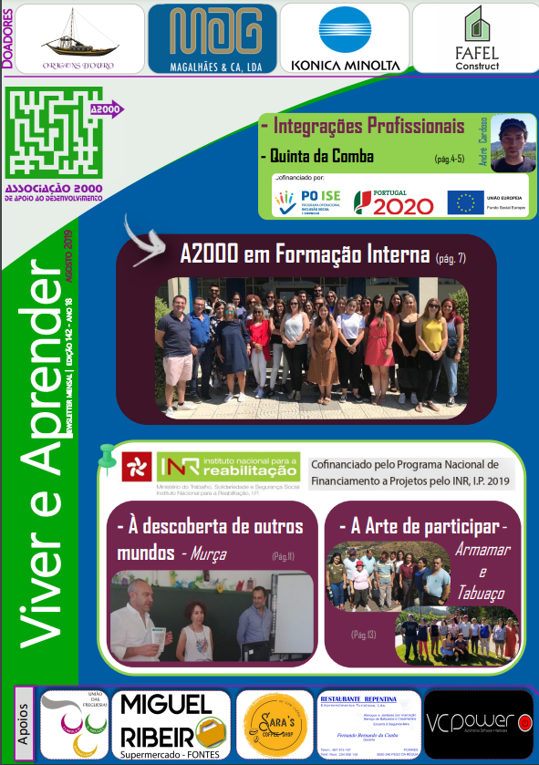 Capa Newsletter Agosto 2019