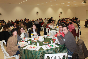Clientes, técnicos e representantes de entidades parceiras da A2000 em almoço-convívio de Natal