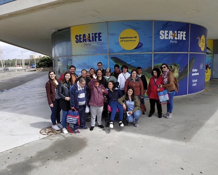 Clientes do CAARPD visitam Sea Life