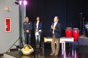 Discursos protocolares no Concerto Solidário em Chaves