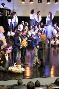 Discursos protocolares no Concerto Solidário em Chaves