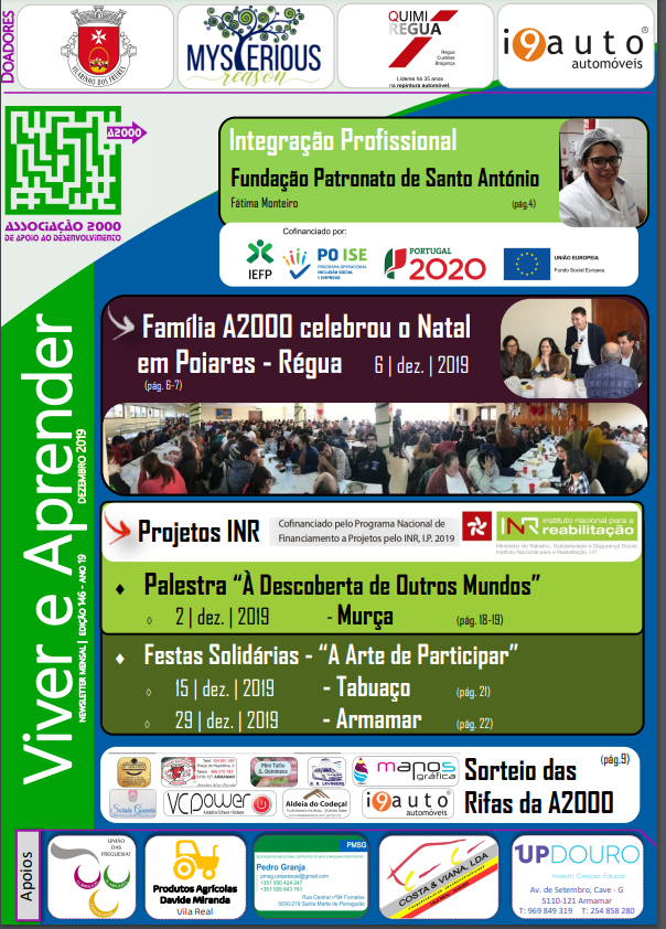 Capa Newsletter Dezembro 2019