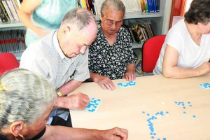Espaços de Convívio de Alvações do Corgo - Atividades lúdicas e de estimulação cognitiva em sala