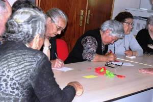 Espaços de Convívio de Alvações do Corgo - Atividades lúdicas e de estimulação cognitiva em sala