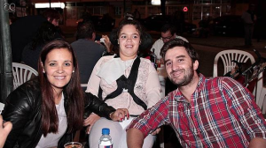 Festa das Vindimas - Participantes convivem em jantar e atividades de dança e canto