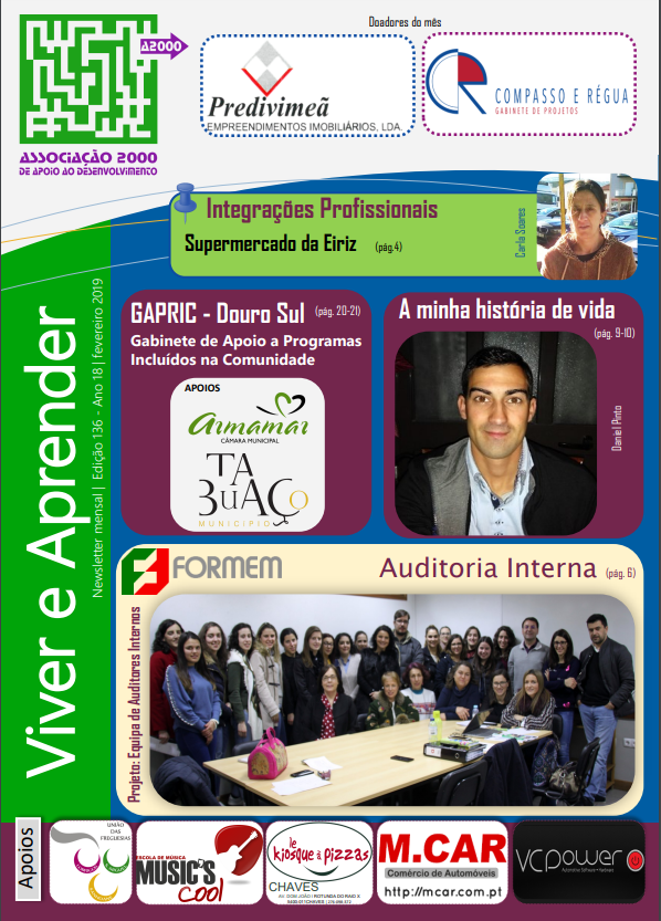 Capa Newsletter Fevereiro 2019