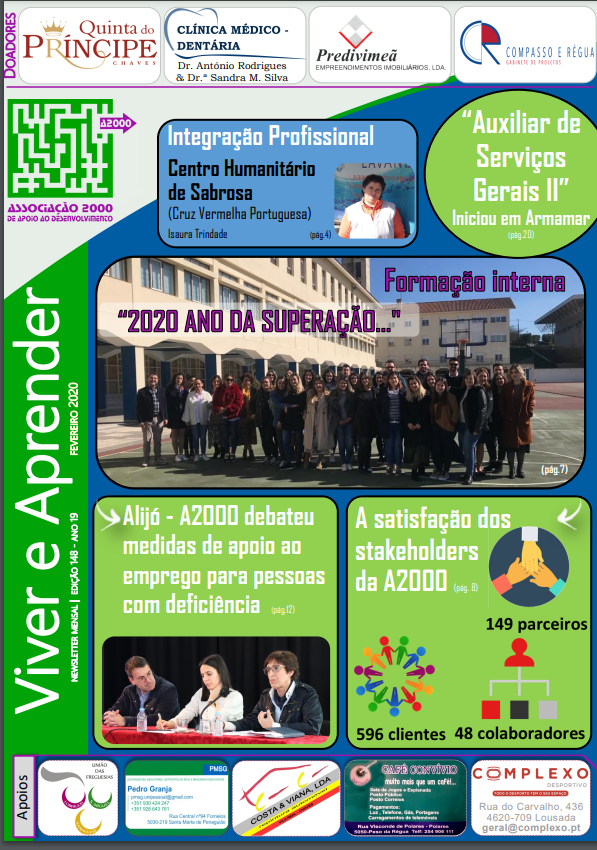 Capa Newsletter Fevereiro 2020