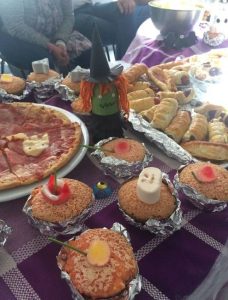 Iguarias para a festa de Halloween na A2000