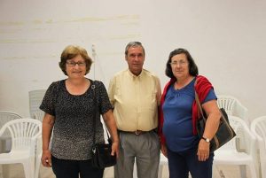 Participantes do Encontro Convívio de Boccia Sénior convivem durante evento