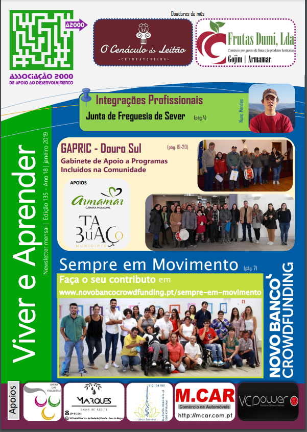 Capa Newsletter Janeiro 2019