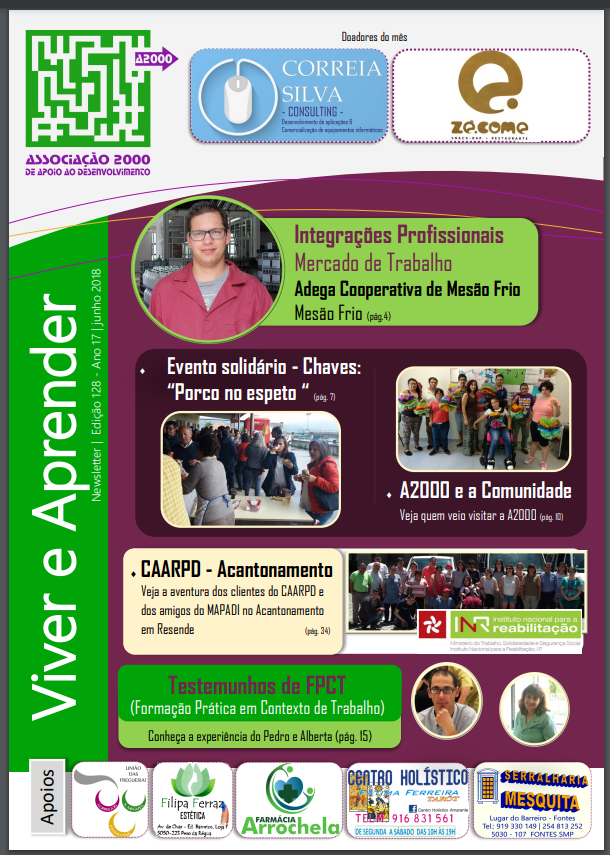 Capa Newsletter Junho 2018