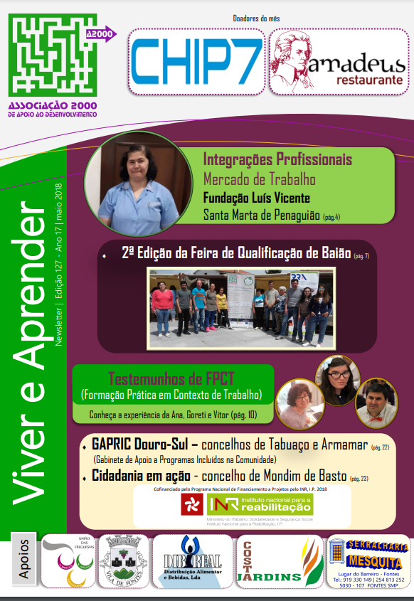 Capa Newsletter Maio 2018
