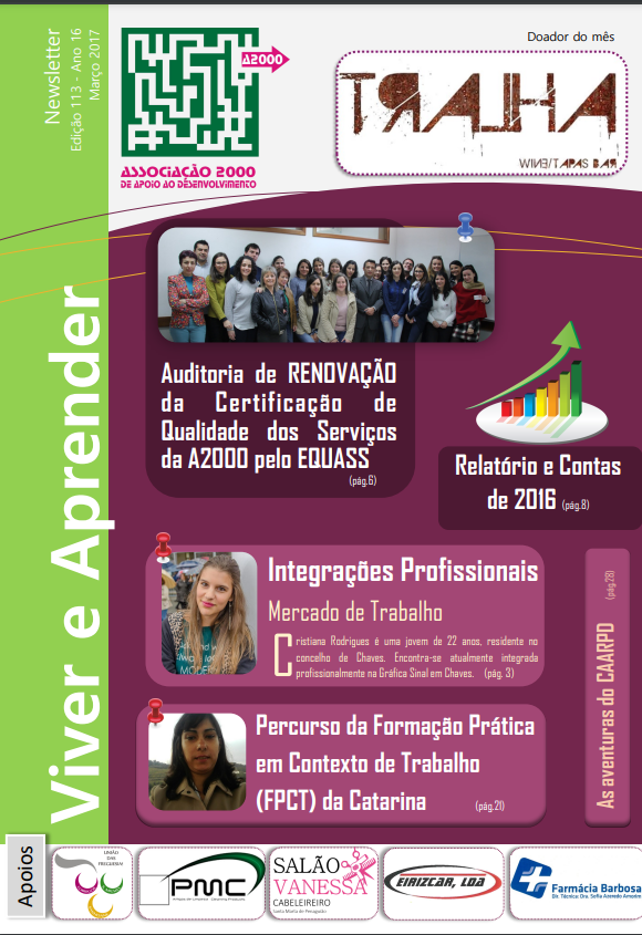 Capa Newsletter Março 2017